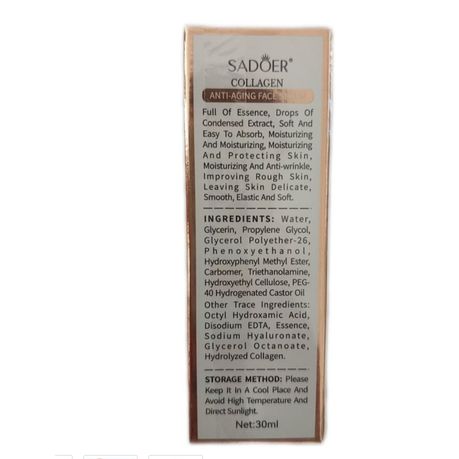 Sadoer Collagen Anti-Aging Complete Kit & Lip Gloss