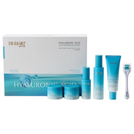 Dr Rashel Hyaluronic Acid Ultra Hydrating Skin Care Box Set - 6 PCS