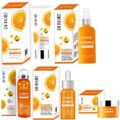 Dr Rashel 5 Step Vitamin C Facial Cleanser, Toner,Serum, Cream & Fixer Kit