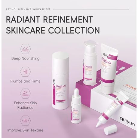 Retinol Skincare Set, Anti Aging Skincare Routine Kit