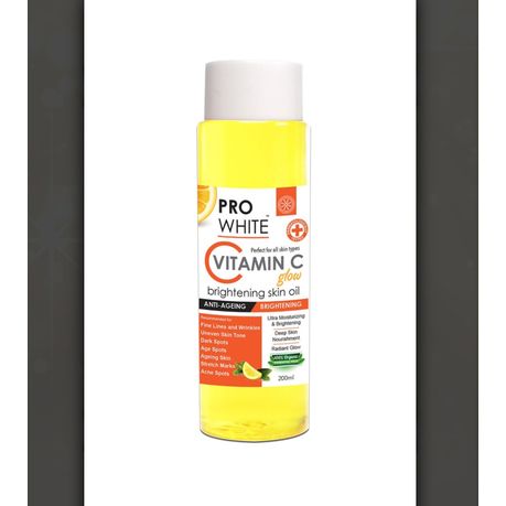 Pro White Vitamin C Set- Face Wash, Toner, Oil & Cream