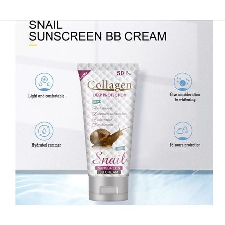 Collagen Snail Eye Mask Face Serum Face Cream Eye Cream BB Cream &Argan Oil