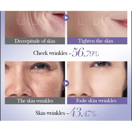 BIOAQUA Retinol Glow Skincare Set - Cleanser Serum Cream Anti-Age Kit