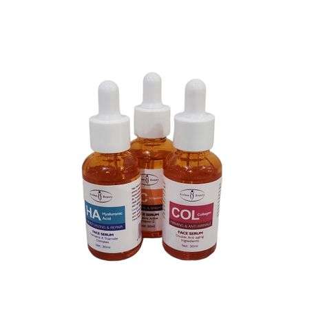Aichun Beauty Collagen, Vitamin C & Hyaluronic Acid Serum Set