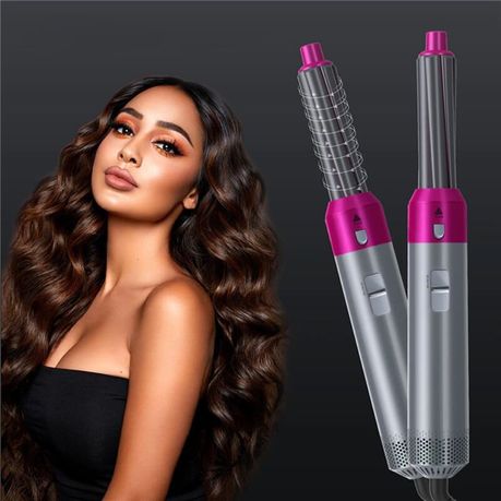 5 in 1 Interchangeable Hot Air Brush & Hair Dryer