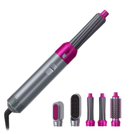 5 in 1 Interchangeable Hot Air Brush & Hair Dryer