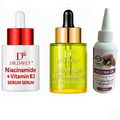 Glow & Renew 3-in-1 Skincare Set - Niacinamide, Retinol, & Jojoba Oil