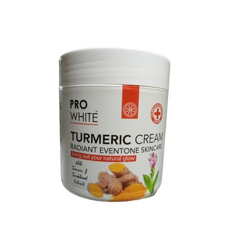 Pro White Turmeric Toner, Cream, Oil with Argan Oil Face Serum