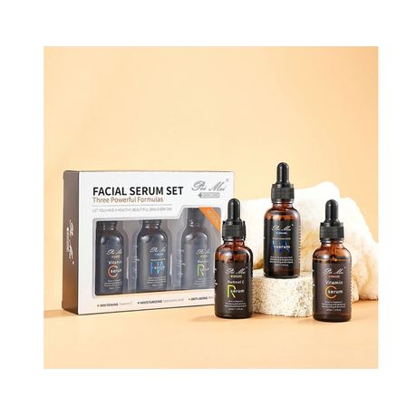 Vitamin C, Retinol C, Hyaluronic Acid with Turmeric Serum & Derma Roller