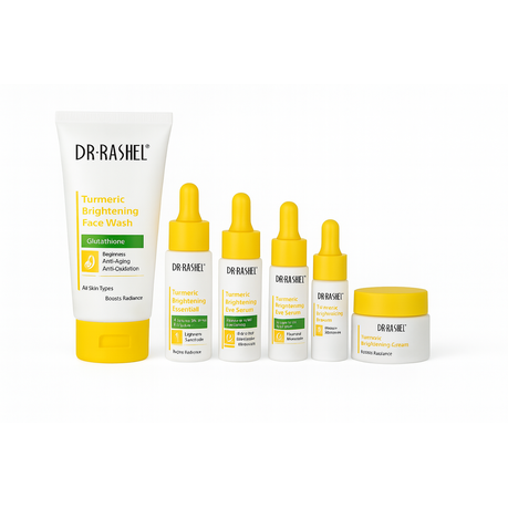 Dr Rashel Turmeric Glow Brightening Skin Care Travel Box Set - 5 Piece