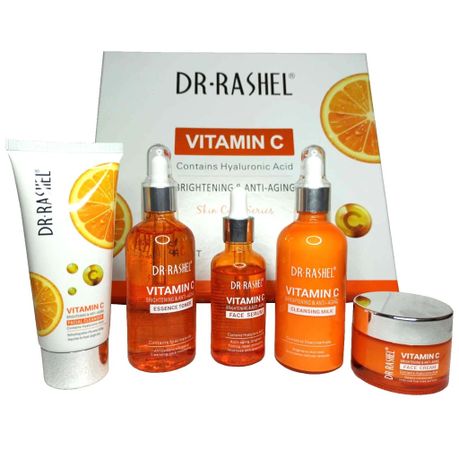 Vitamin C Anti-Aging & Brightening Skin Care Series - 5 Piece Set