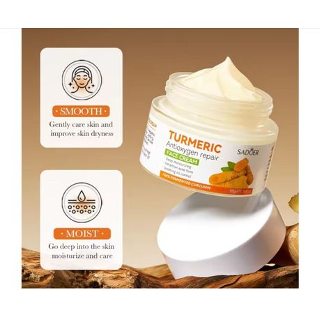 Turmeric Antioxygen Facial Set- Cleanser, Face Serum, Cream & Face Masks