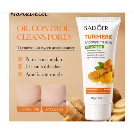 Turmeric Antioxygen Facial Set- Cleanser, Face Serum, Cream & Face Masks