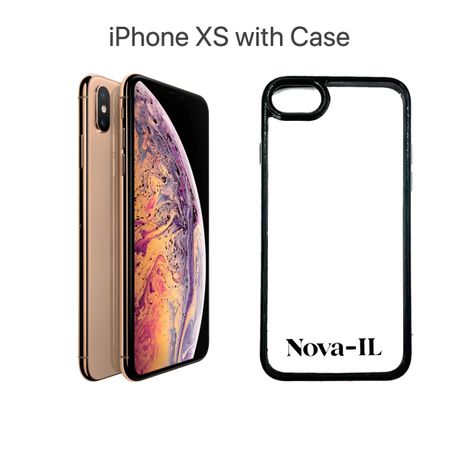 iPhone XS 64GB Certified Pre-Owned- Best Quality + NOVA-IL Case