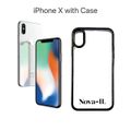 iPhone X 64GB Certified Pre-Owned- Best Quality + NOVA-IL Case - Silver