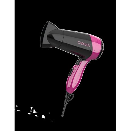 Carmen Ionic Hair Dryer with Ioniser 1600W - Frizz-Free hair