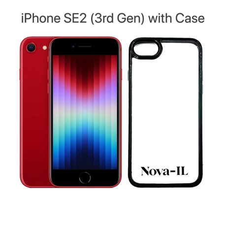 iPhone SE (2022) 64GB Certified Pre-Owned- Best Quality + NOVA-IL Case
