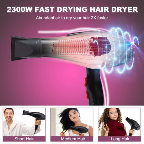 Sokany Professional Hair Dryer 2300W Fast Drying Anions Hair Care