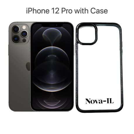 iPhone 12 Pro 128GB Certified Pre-Owned- Best Quality + NOVA-IL Case