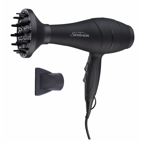 Sunbeam 1800W Professional Hair Dryer with Diffuser & Concentrator