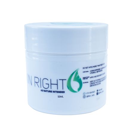 Skin Right Cream - Replenishes & Moisturises The Skin
