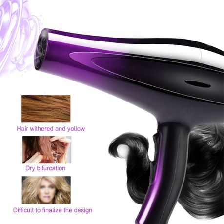 Anions Hairdryer Hair Dryer household Fast Drying Blow Dryer - 800W