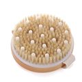 Dry Brushing Body Round Brush Skin Brush for Bath Shower and Exfoliating