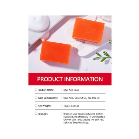 Kojic Acid Soap - Face and Body 3 Pack