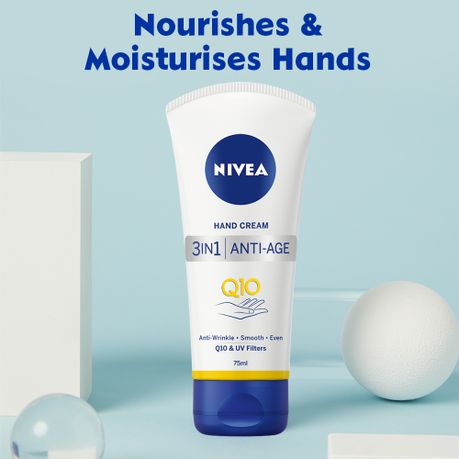 NIVEA Q10 3in1 Anti-age Hand Cream, 75ml