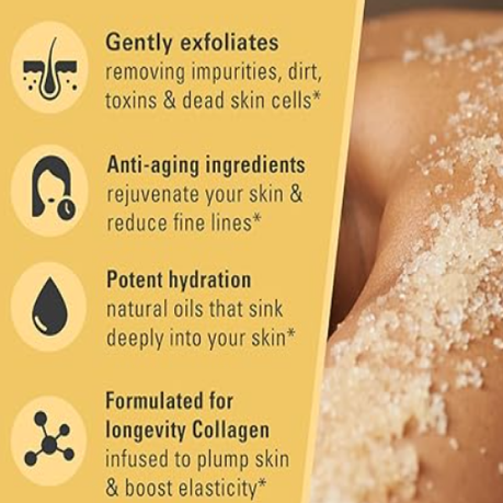 Sugar Turmeric Body Scrub - 600g