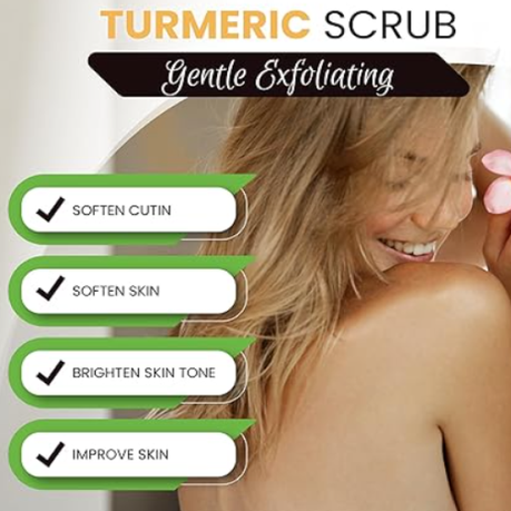 Sugar Turmeric Body Scrub - 600g
