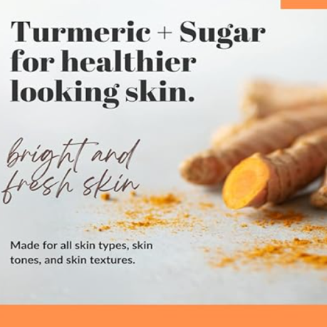 Sugar Turmeric Body Scrub - 600g