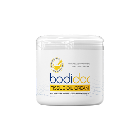 BodiDoc Tissue Oil Cream 500ml, Dermatologically tested
