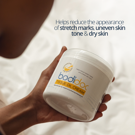 BodiDoc Tissue Oil Cream 500ml, Dermatologically tested