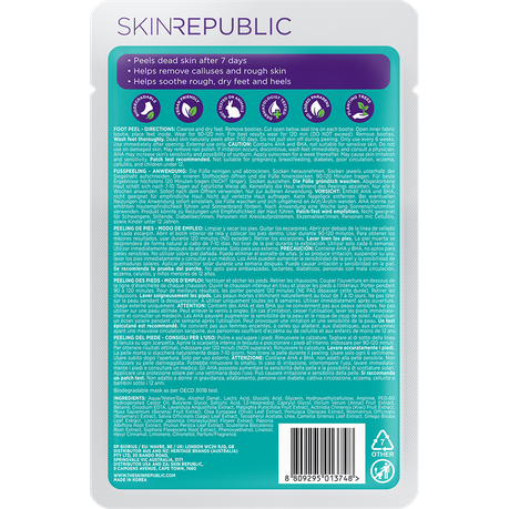 Skin Republic Foot Peel