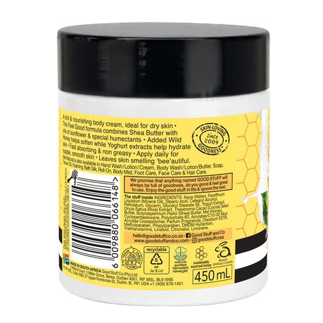 Good Stuff Bee Natural Body Cream 450ml