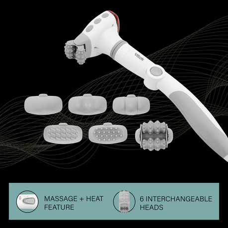 Carmen Vitek Infrared Handheld Massager - Full Body Muscle Pain Relief Tool