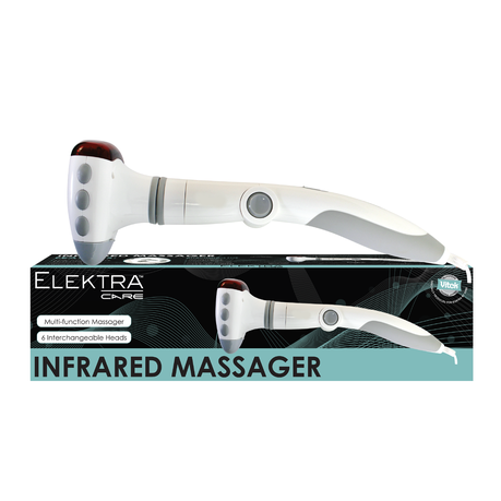 Carmen Vitek Infrared Handheld Massager - Full Body Muscle Pain Relief Tool