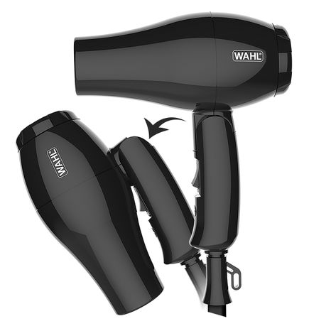 Wahl Travel 1000w Foldable Dual-Voltage DC Hair Dryer with Diffuser