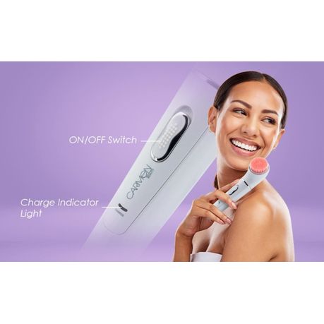 Carmen Facial Epilator & Brush Set - Complete Facial Care for Smooth Skin