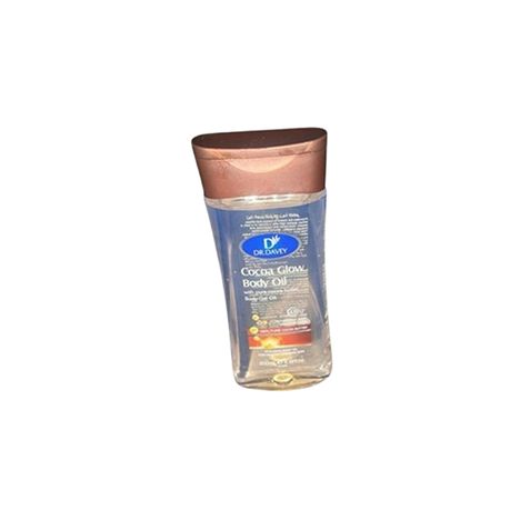 Dr Davey Cocoa Glow Body Oil + with Pure Cocoa Butter Body Gel Oil