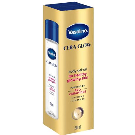 Vaseline Cera-glow 200ml Body Oil