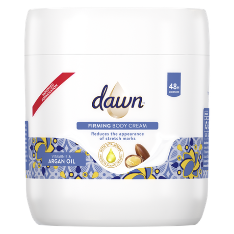 Dawn Vitamin E and Argan Oil Stretch Marks Repair Body Cream 400ml