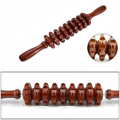 Wooden Roller - Madero Therapy - Anti-Cellulite and Massage Tool