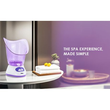 Carmen Facial Sauna with Inhaler -Steam Therapy for Skincare & Sinus Relief