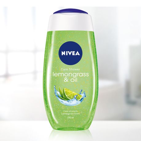NIVEA Lemongrass & Oil Shower Gel Body Wash, 250ml