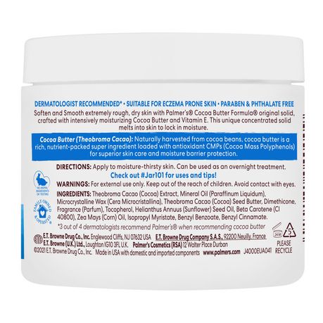 Palmer's Cocoa Butter Solid Jar