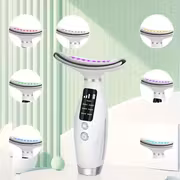 nij portable facial neck massager hot compress 7 massage - Temu South Africa