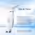 7 color led heated face neck vibration massage rechargeable