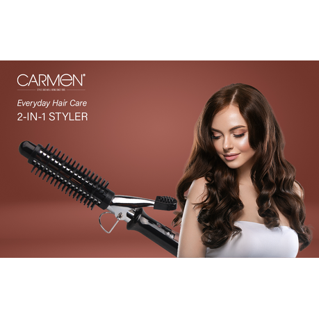 Carmen Hair Curler & Hot Brush Styler